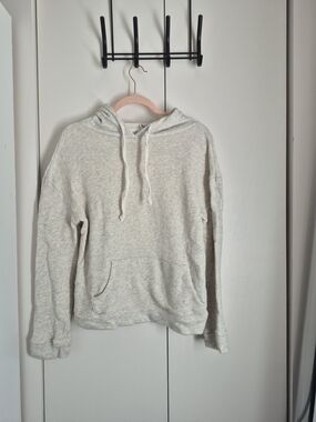 Next Level Apparel Heather Cream Hooded Pullover